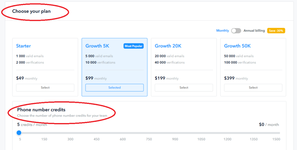 GetProspect Pricing