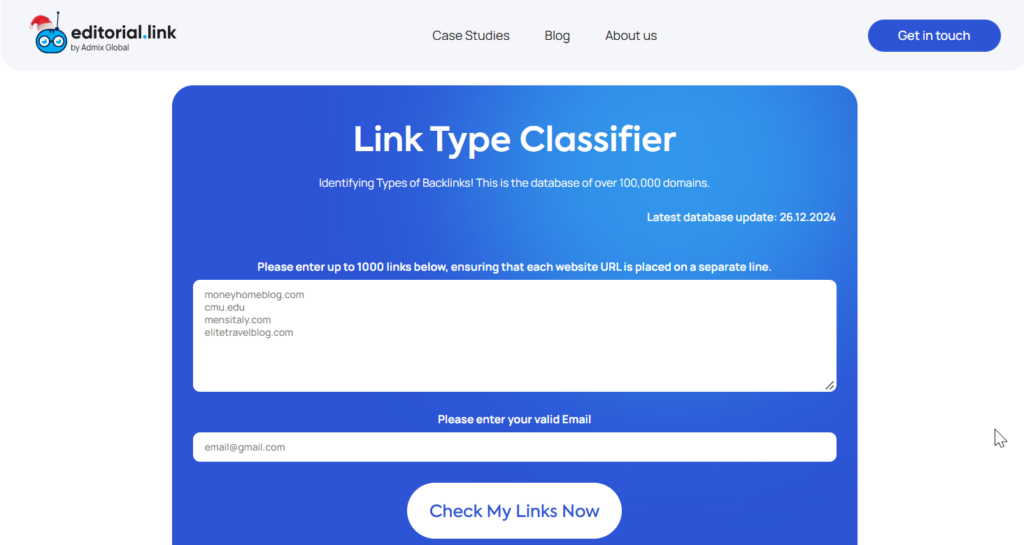 Link Type Checker