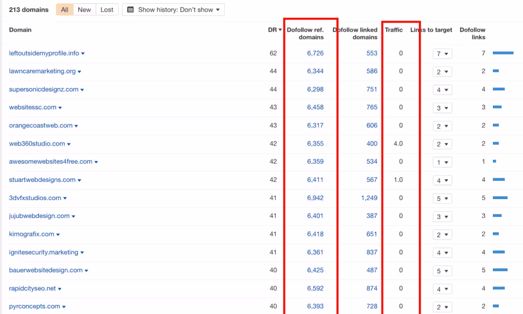 client picking link farm website