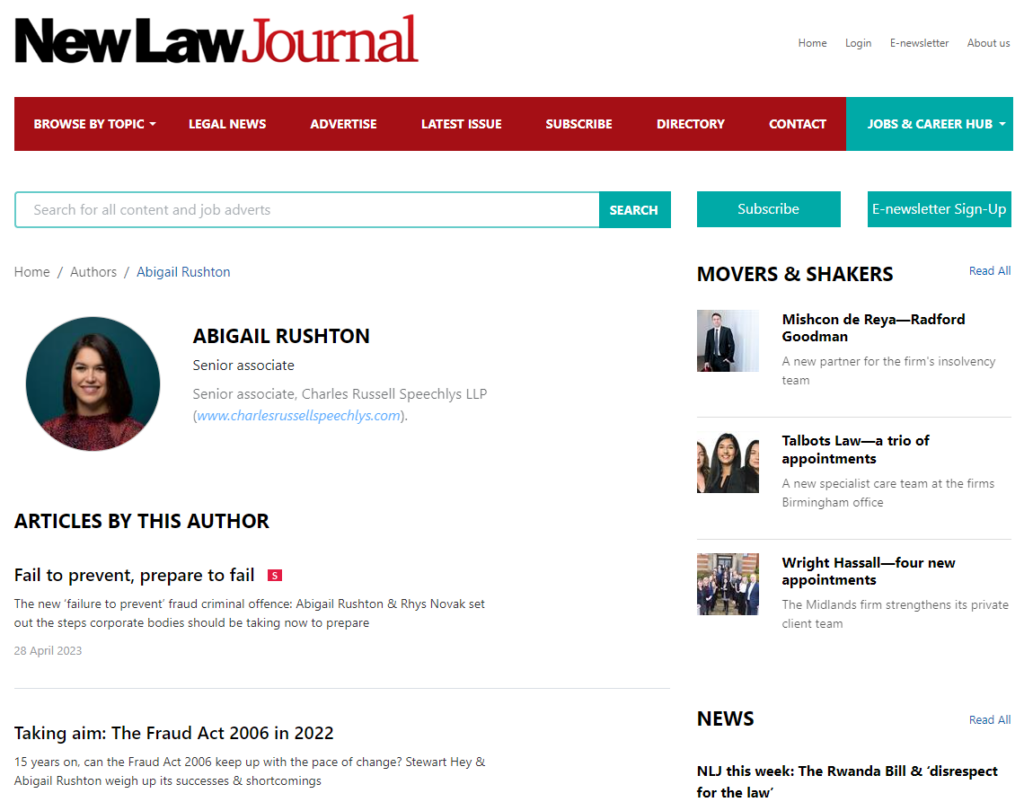 example of guest post by practicing lawyers