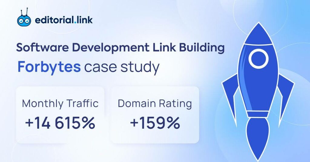 Software Development Link Building Forbytes case study