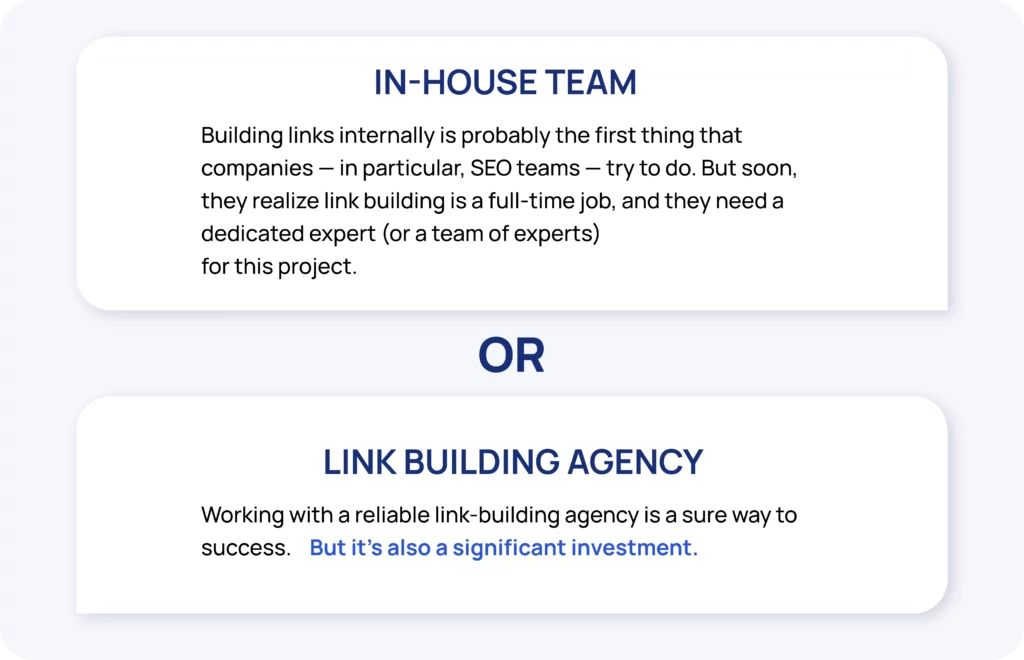 In House vs Link Building Agency