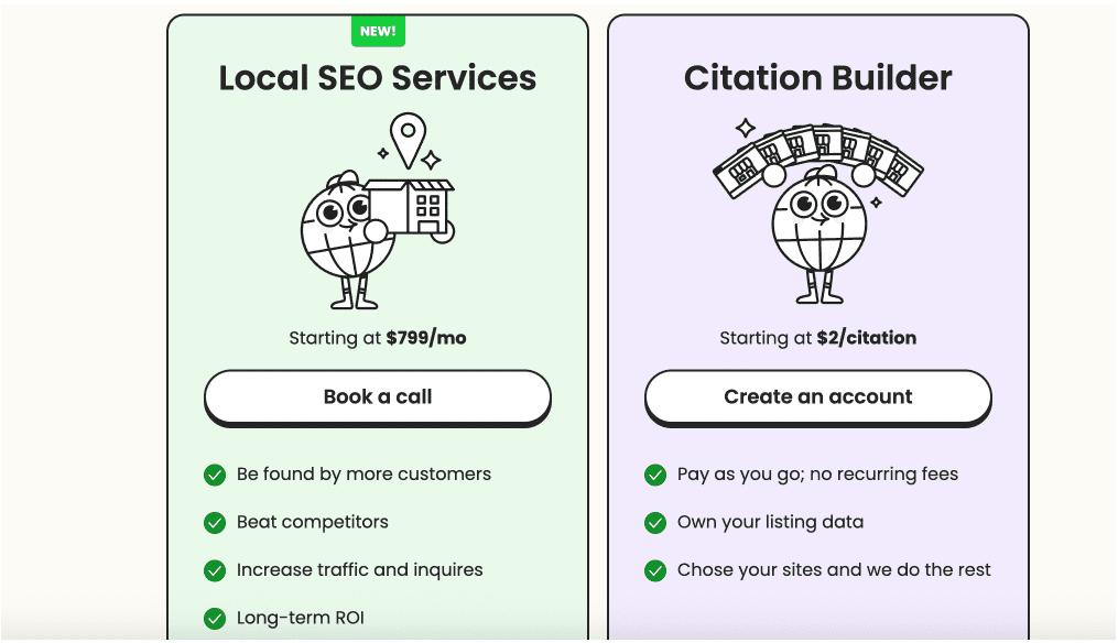 Brightlocal pricing