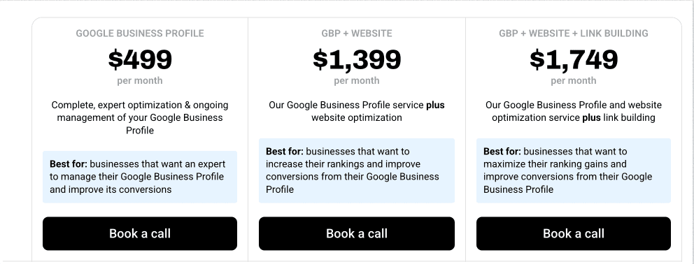 Whitespark pricing