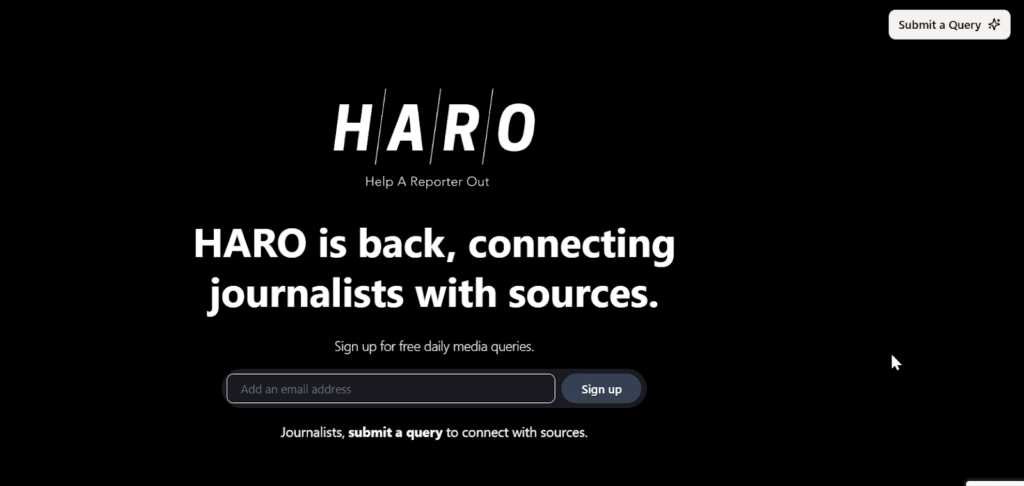 HARO still back and work