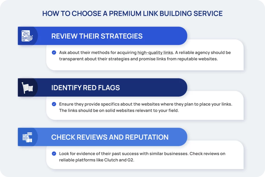 How to Choose a Premium Link Building Service