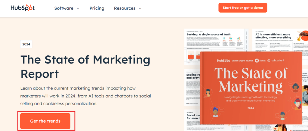 The State of Marketing Report by HubSpot