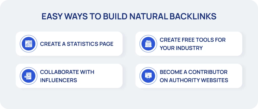 easy ways to build natural backlinks