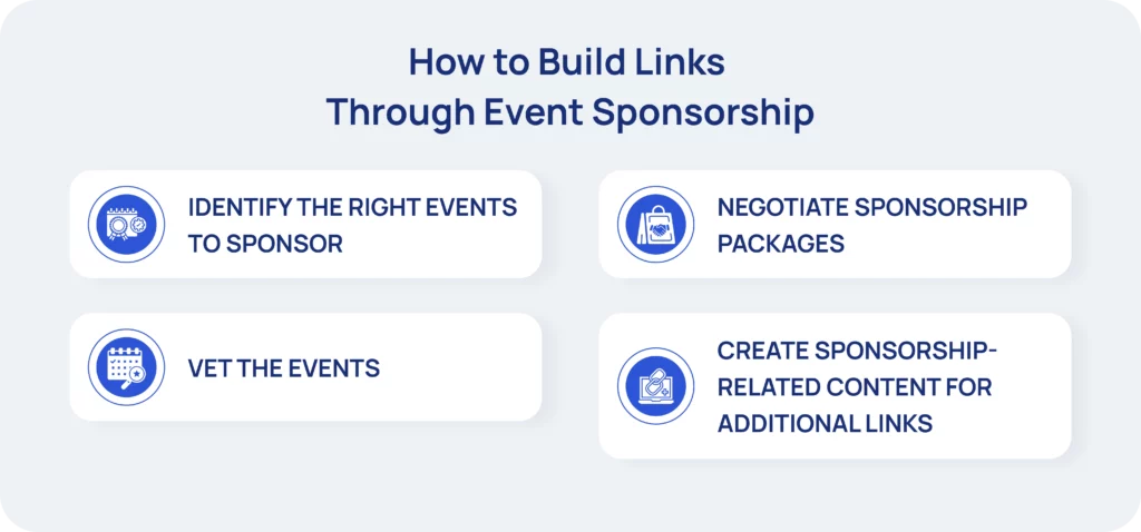 How to Build Links Through Event Sponsorship