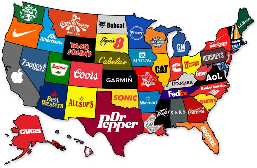 the Map of Corporate America