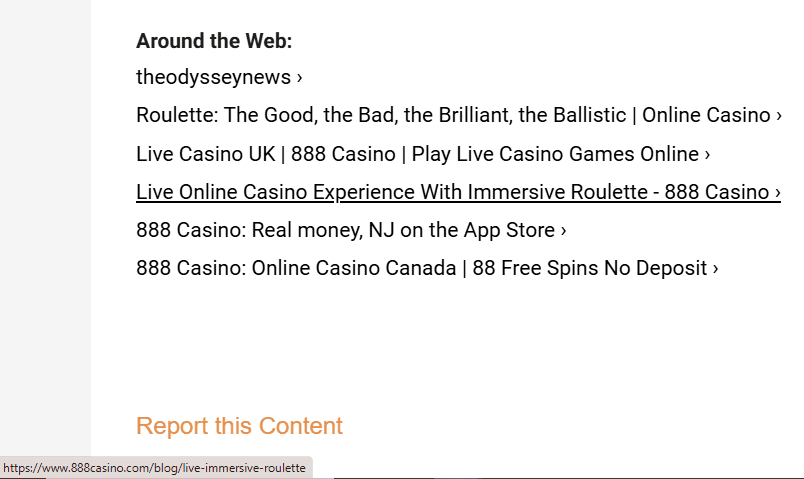 aggressive anchor and spammy links for casino