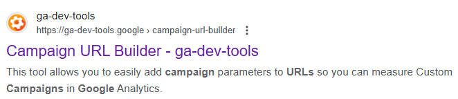 Use a free tool like the Google Campaign URL Builder