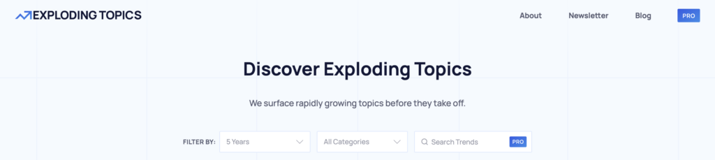 Exploding Topics