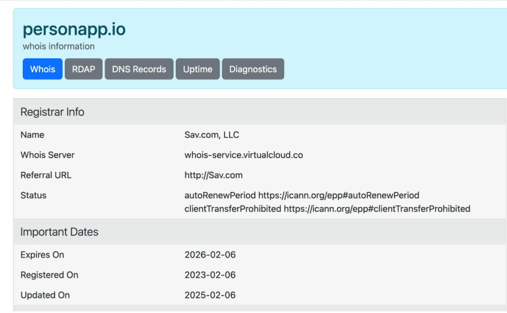 You can check the domain history using WHOIS services