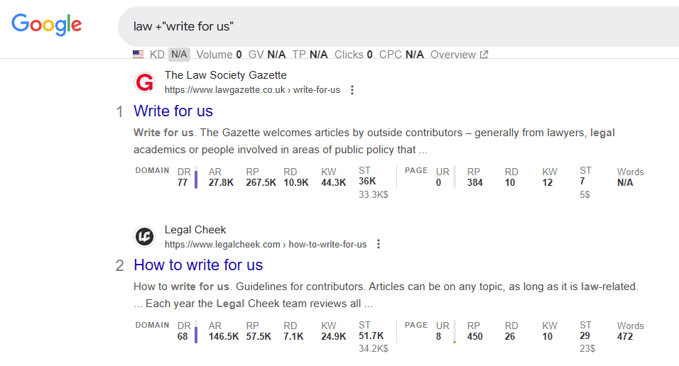 Ahrefs Toolbar extension solves the problem