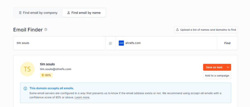 email finder for contacts