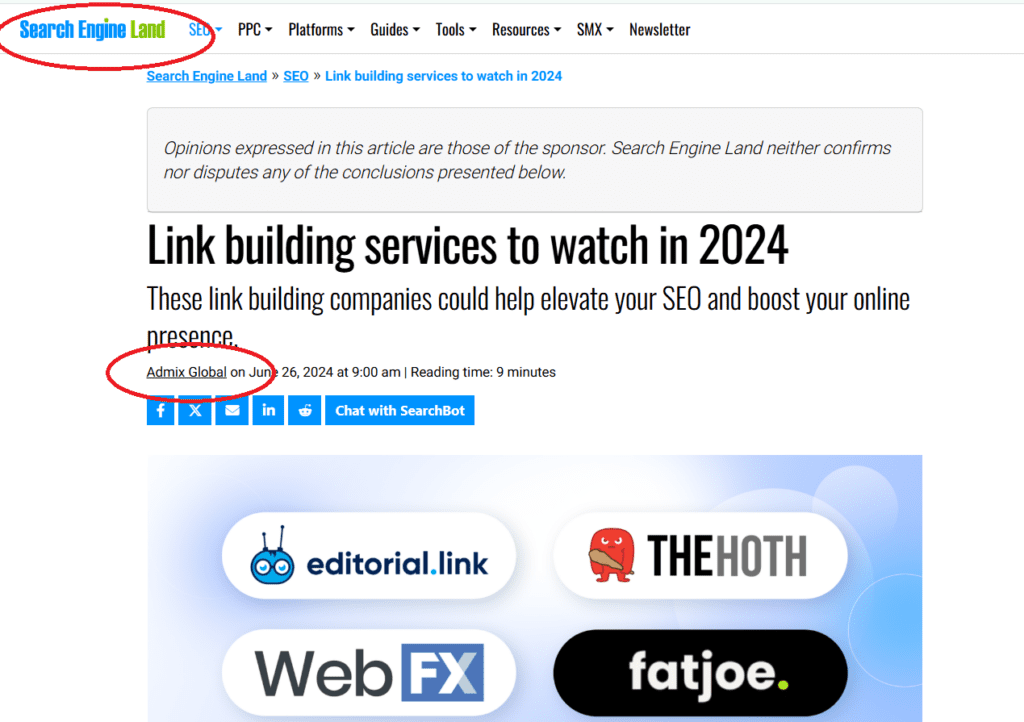 Example of guest post on SEL