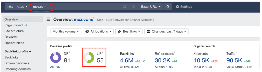 example of powerful main page