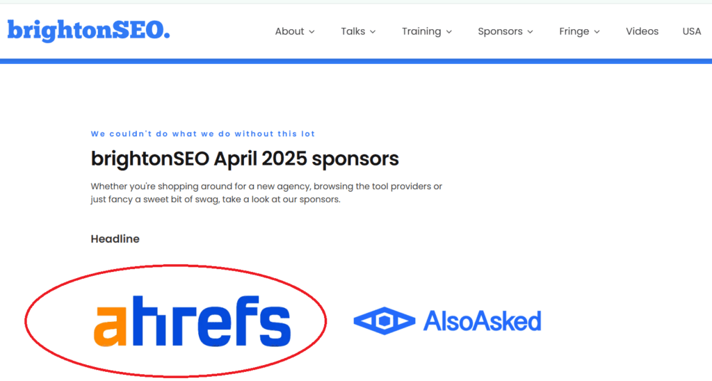 homepage backlinks from event