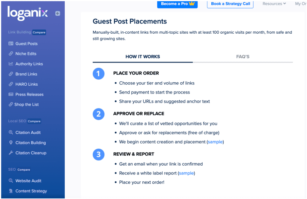 How Loganix Guest Post Works