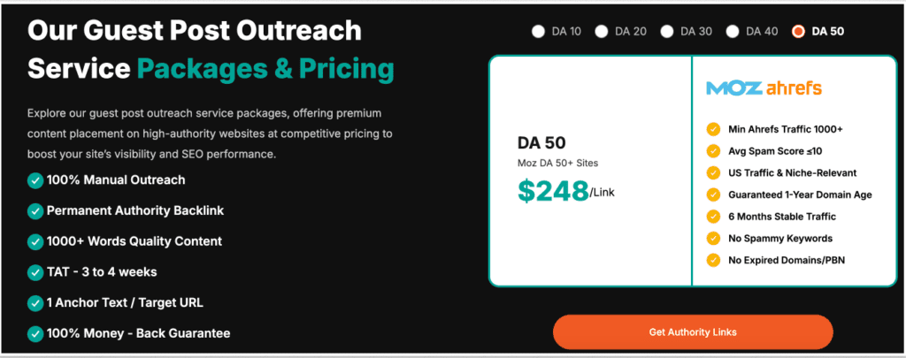 Stan Ventures guest posting services pricing