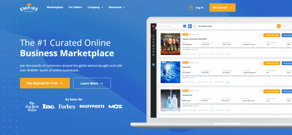 Acquire Websites or Businesses in Your Niche