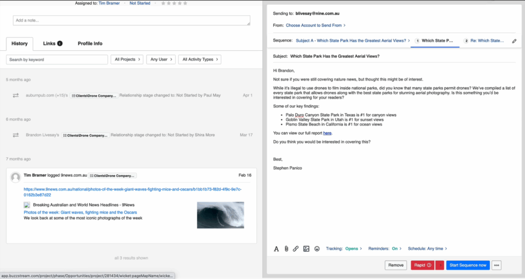 How BuzzStream works