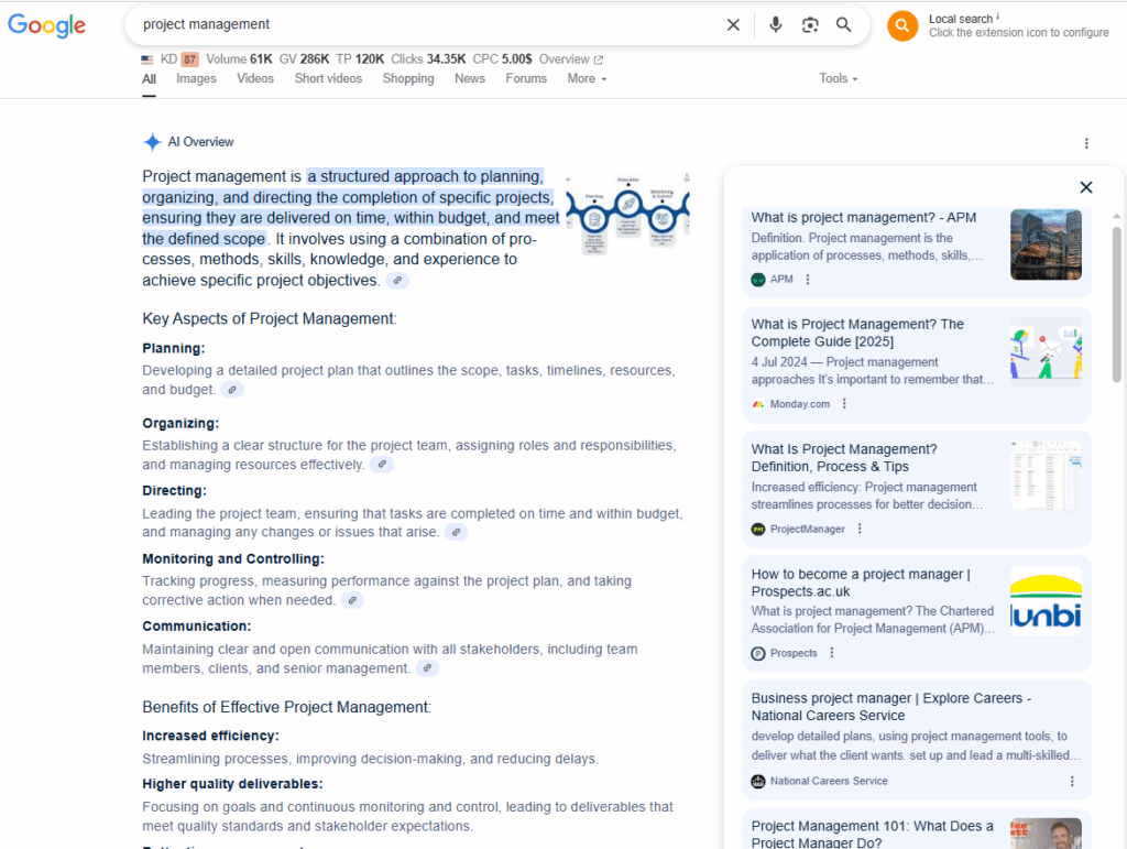 write guest post to cited in AIO