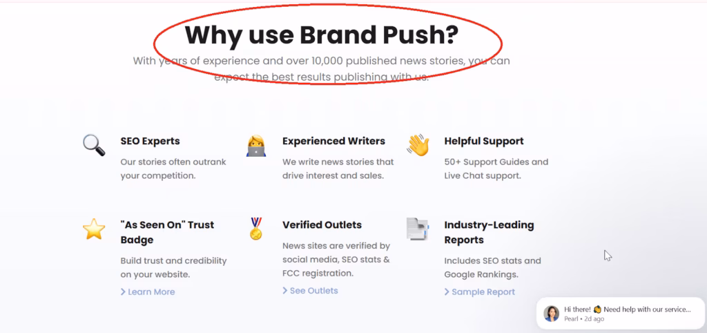 BrandPush services