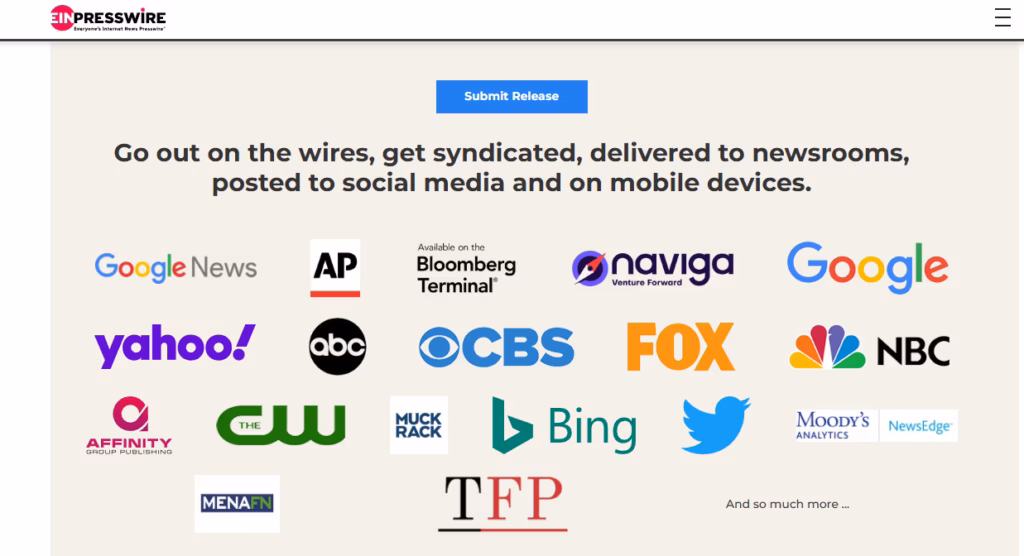 Wide digital syndication